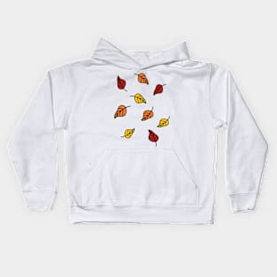 Fall Leaves Kids Hoodie